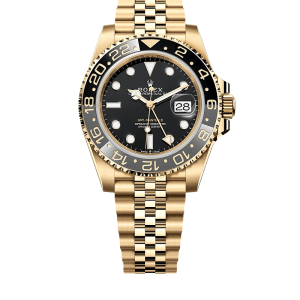 Rolex GMT-Master II Oyster, 40 mm, yellow gold  M126718GRNR-0001